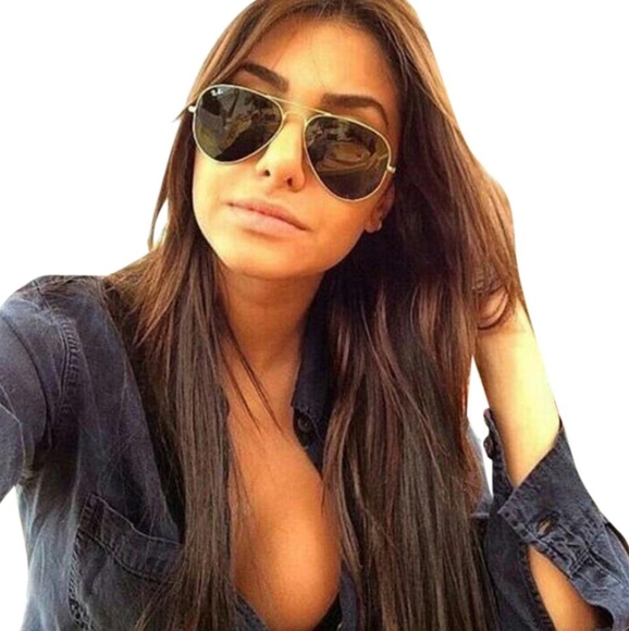 RayBan Aviator Brown Lenses RB3025 Men & Women - Picture 10 of 13